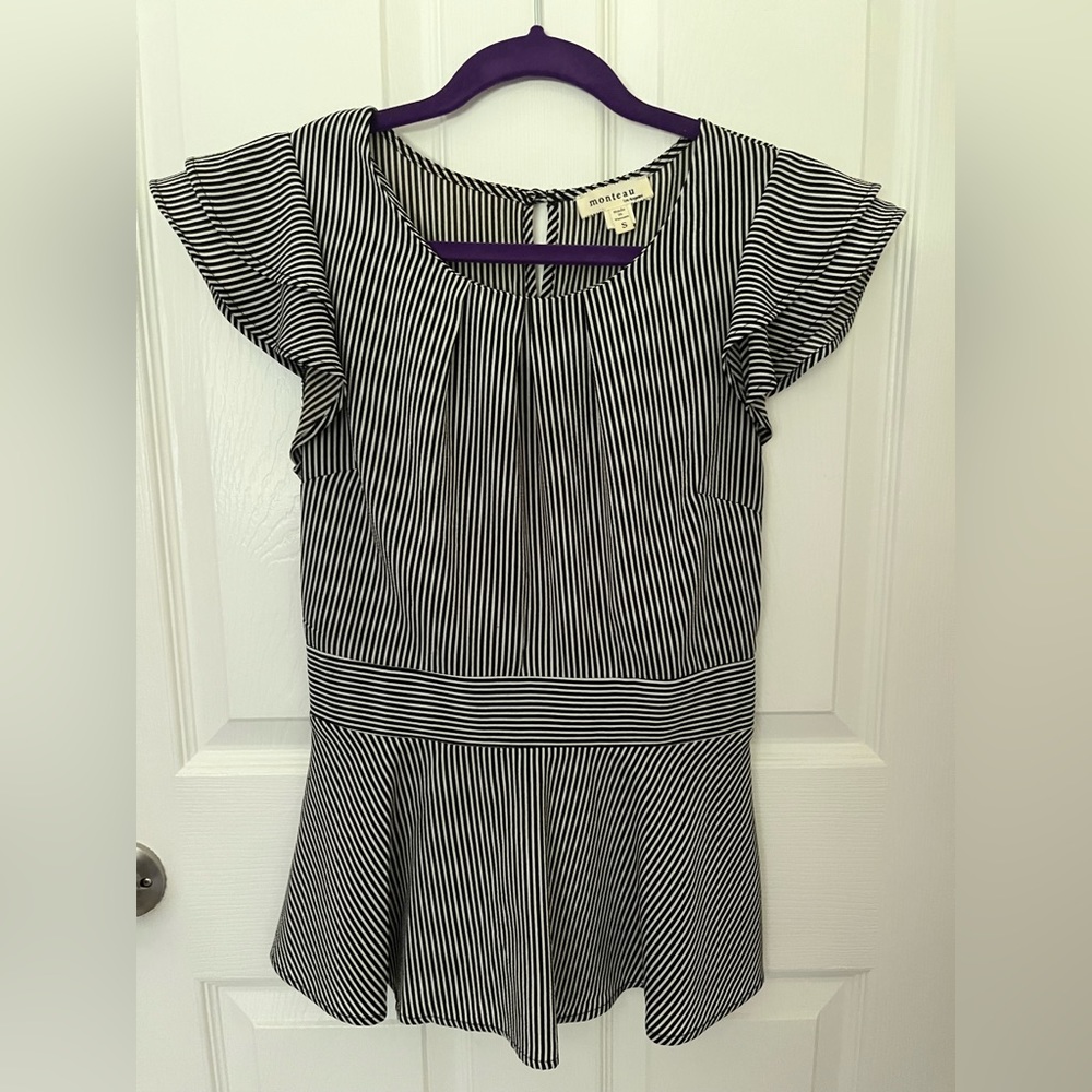 Boutique Seersucker Top
